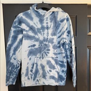 Abercrombie & Fitch Navy Tie-Dye Pullover